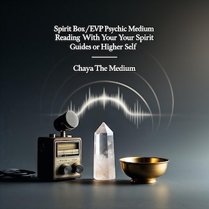 Spirit Box EVP Legung: Verbinde dich mit vergangenen Lieben