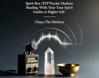 Spirit Box EVP Legung: Verbinde dich mit vergangenen Lieben