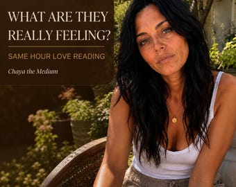Love Psychic Reading | How They Really Feel About You | Written Relationship Insight Same Hour