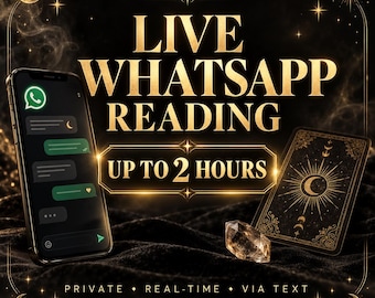 Live Psychic Reading on WhatsApp | Real-Time Text Chat (2 Hours)