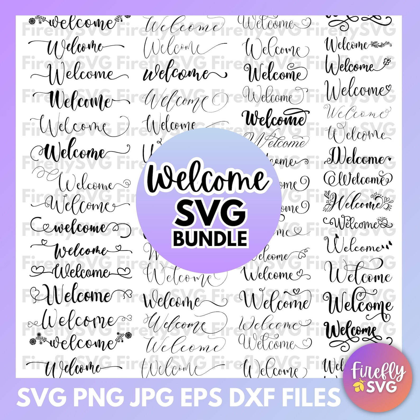 65 Welcome Svg Bundle Welcome Sign Svg Hand Lettered Welcome Our Home ...