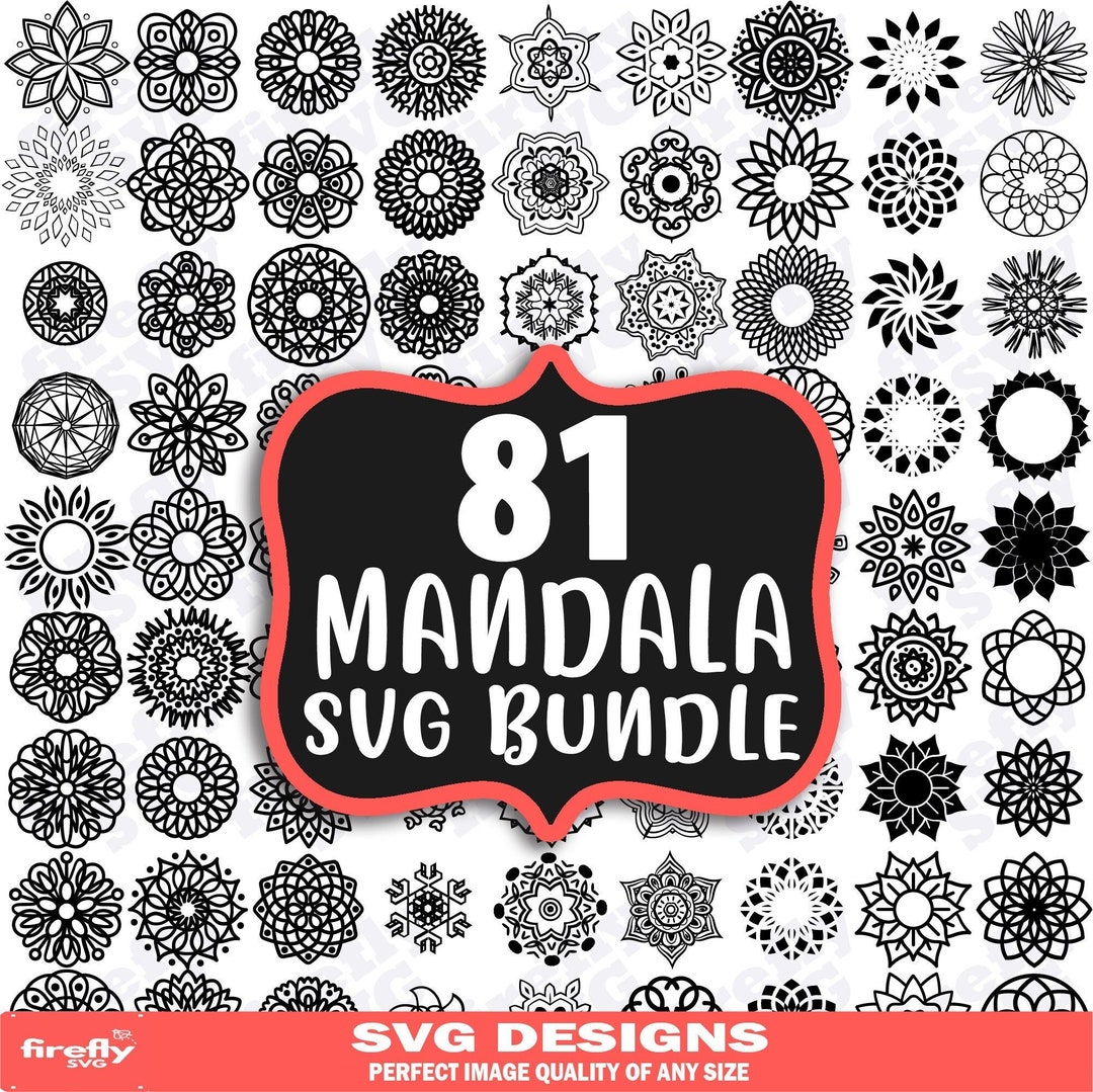 Mandala SVG Bundle, Svg Files for Cricut, Svg, Mandala Svg, Mandala ...