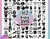 Baby SVG Bundle, newborn svg bundle,  baby girl svg, baby boy svg, baby shower svg, baby onesie svg, baby designs svg, baby svg cut files