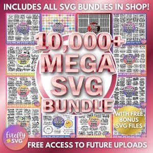 Alle bestanden Mega SVG-bundel voor Cricut svg ontwerp bundel svg grappige svg sarcastische svg bundel svg ontwerp bundel lettertypen svg bundelbestand voor cricut