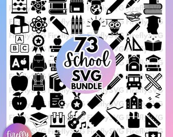 School SVG Bundle, school svg, teacher svg, first day of school, svg bundle, kindergarten svg, back to school svg, cut file for cricut, svg