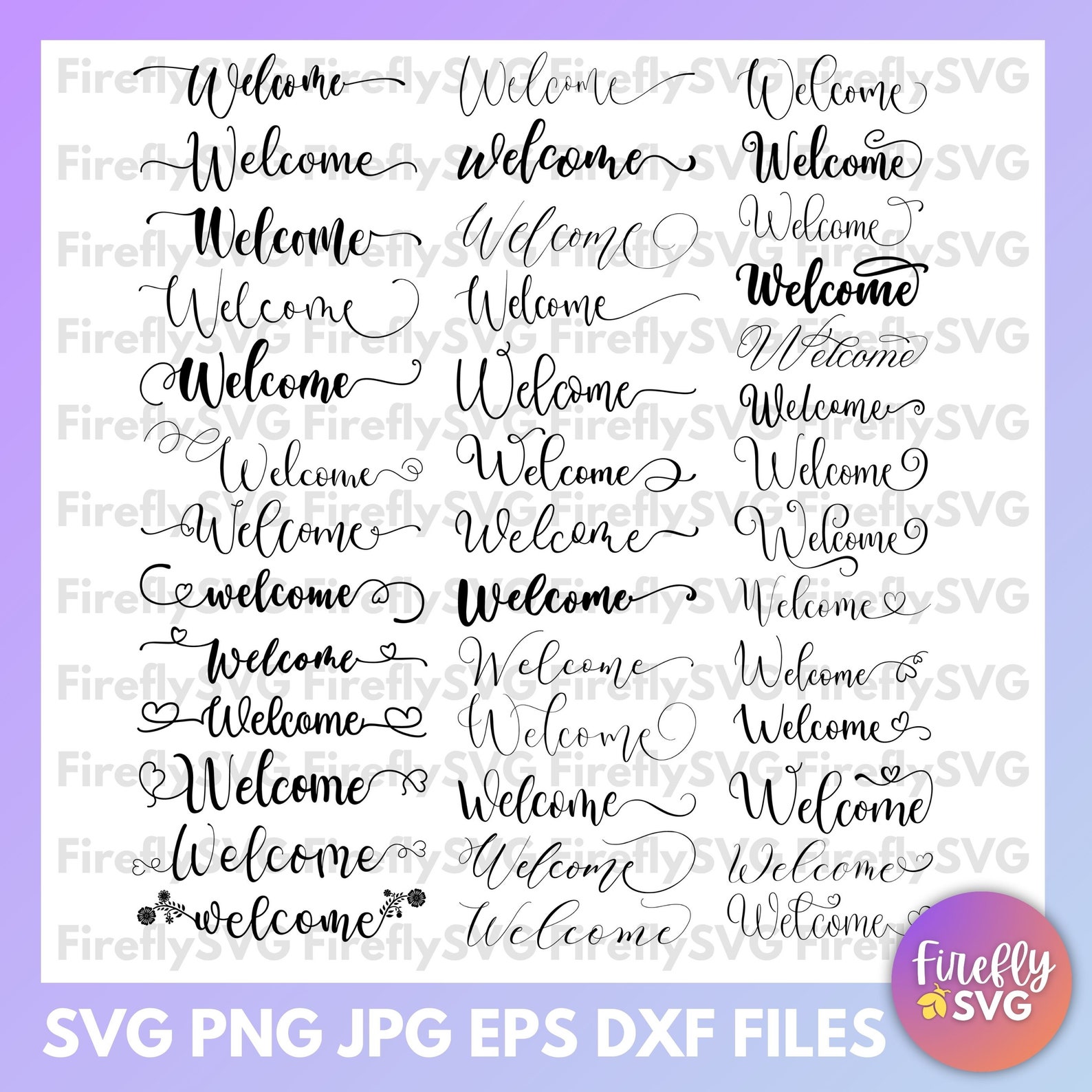 65 Welcome Svg Bundle Welcome Sign Svg Hand Lettered Welcome Our Home ...