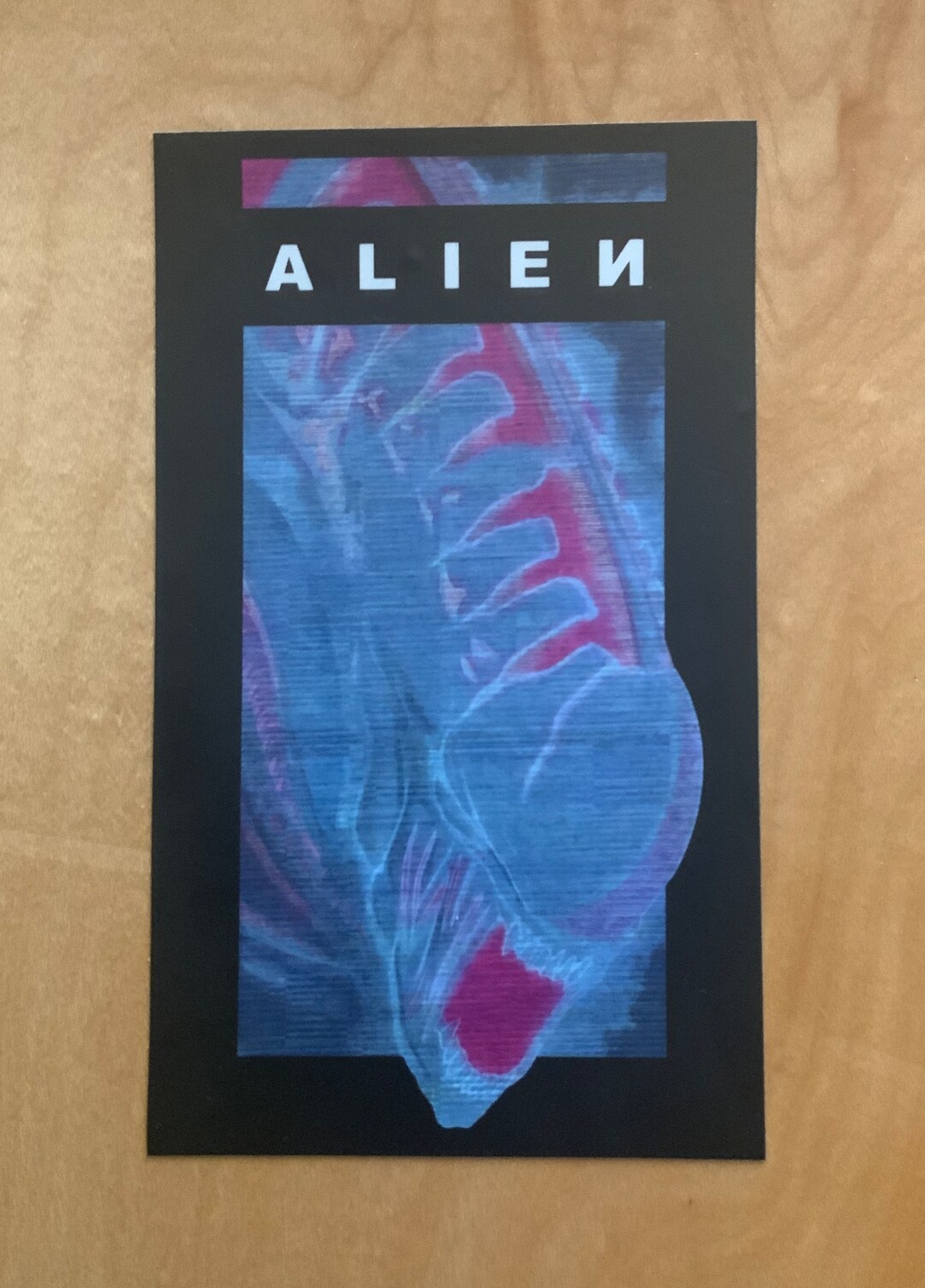 Alien / Nin Mash up Vinyl Sticker - Etsy