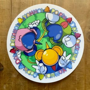 Twinbee tribute vinyl sticker