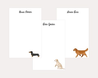 Custom Pet Notepad | Personalized Dog Stationery