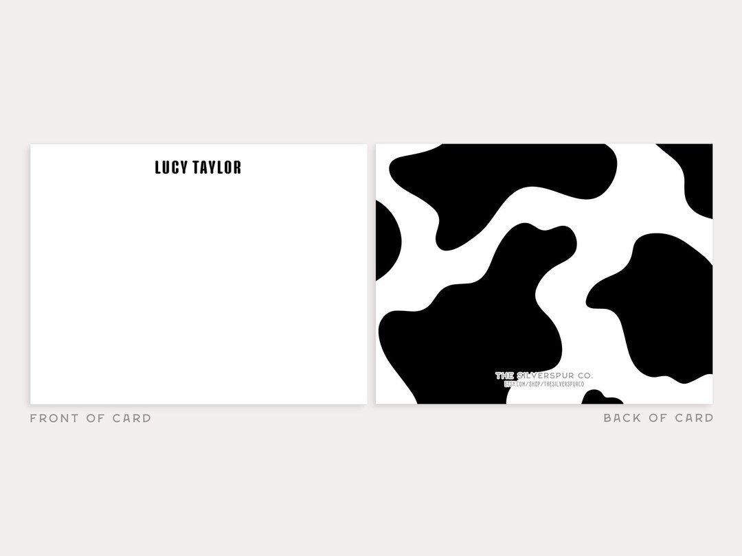 Personalized Stationery Stationary Cards Personalized Notecard Set