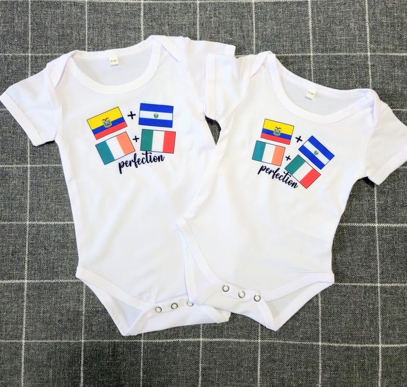 Custom Baby Bodysuit, Choose Your Flags, Youth T-shirt, Matching Siblings, Baby bodysuit, Flags, Baby Boy, Baby Girl Bodysuit, Nationality image 5