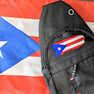 Crossbody Belt Bag, Puerto Rico Cross Body Bag, Fanny Pack, Puerto Rico Parade, Boricua Bag, Sling Bags,