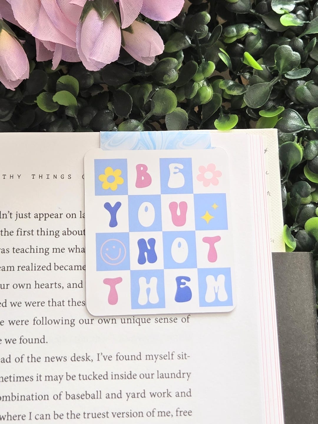 Magnetic Bookmark, Motivational Bookmark, Placeholder, Textbook Page ...