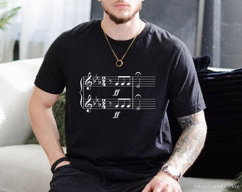 Beethoven T Shirt - Beethoven Gift for Him or Her - Classical Music Lover Gift - Music Gift for Men or Women - Composers and Musicians