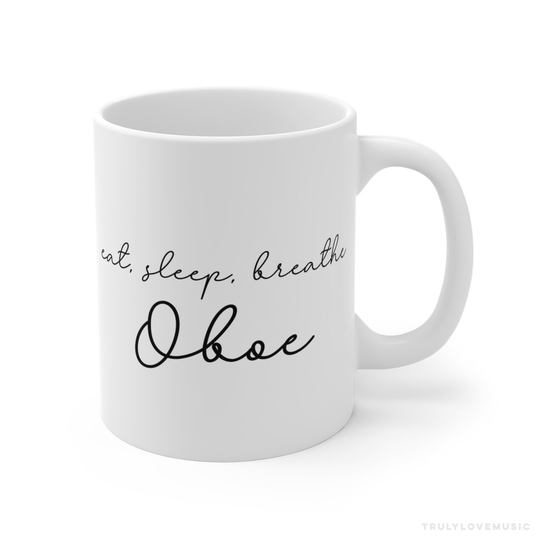 Oboe Mug Funny Oboe Gift for Him Her Men Women Teacher Oboist 11oz