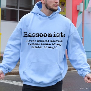 Bassoon Hoodie - Bassoon Gift Sweatshirt Sweater For Him Her Men Women Teacher Bassoonist - Musician Gift Classical Music Lover Music Themed