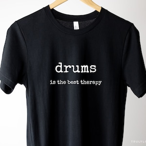 Drummer Tshirt - Drummer Gift For Him Her Men Women Drums Player Teacher - Music Lover Gift Classical Pop Musician Jazz Ideas Pop Rock Band
