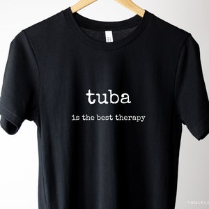 チューバ Tシャツ - チューバ ギフト 彼 彼女 男性 女性 チューバ奏者 教師 - チューバ愛好家へのギフト クラシック音楽家 ジャズ アイデア ロック バンド トロンボーン ブラス