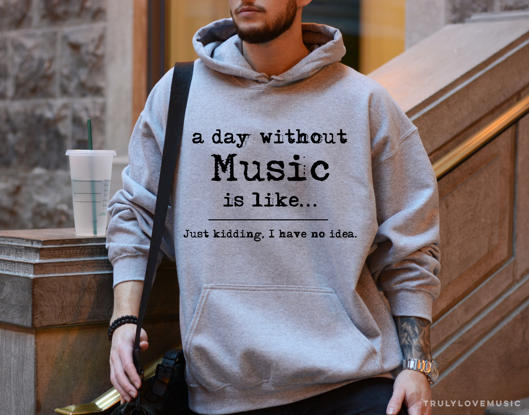 Music Hoodie Funny Music Sweatshirt Sweater - Musician Gift for