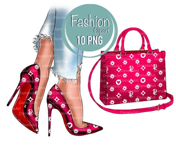 Fashion Clipart Designer Bag Bag Clipart Fashion Bag 