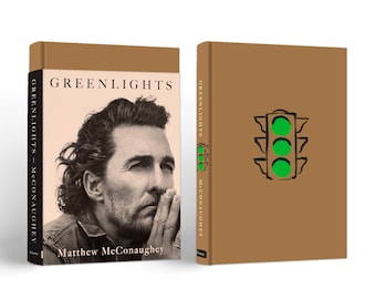 Livre « Feu vert ». Matthew McConaughey. uvres non fictionnelles. Couverture rigide avec couverture de livre. Publié en 2020. Nouveau