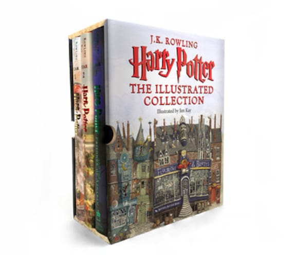 Get all 4 Harry Potter Illustrated Editions for $16.28 each - Frugal Living  NW