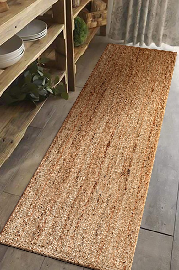 Hausattire Hand Woven Jute Braided Runner Rug 2'x6' Etsy