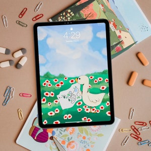 Animal wallpaper for ipad screensaver for iPhone cute wallpaper funny wallpaper for kids friendly wallpaper for spring