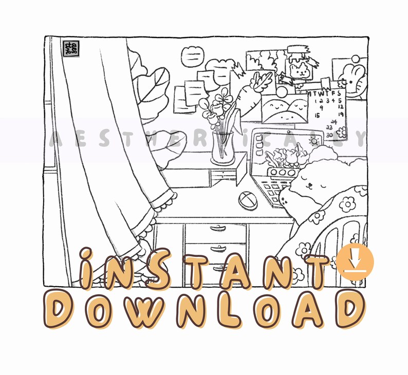 Adult coloring pages for picnic activities Cute coloring pages for iPad coloring pages animal spring coloring pages for kids class activity image 2