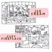 2 Cute Printable Coloring Pages - Etsy