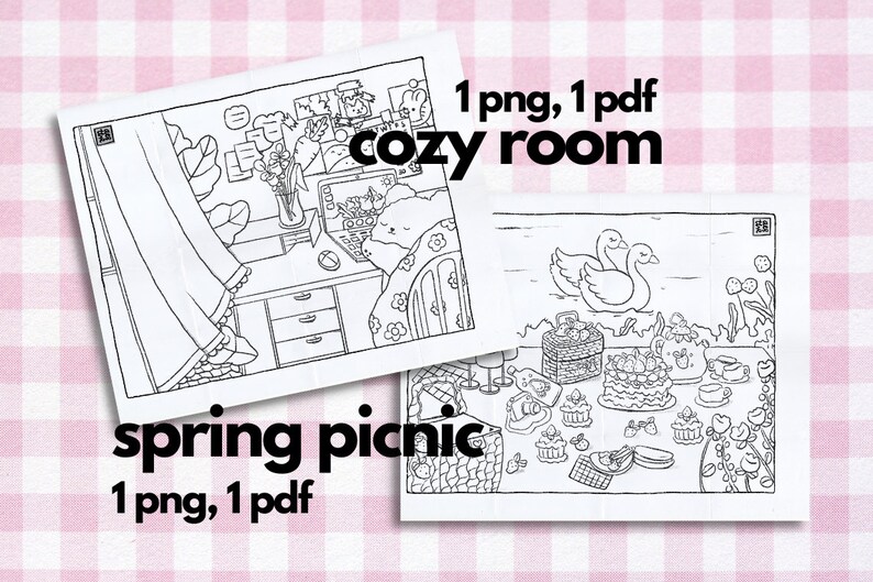 Adult coloring pages for picnic activities Cute coloring pages for iPad coloring pages animal spring coloring pages for kids class activity image 5