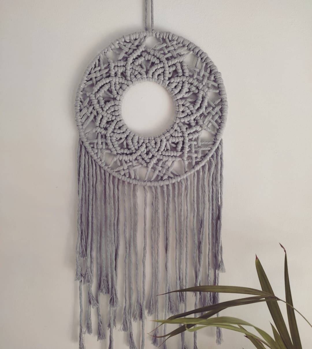 Grand Attrape-Rêve en Macramé - 65cm