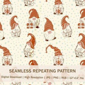 Christmas pattern, Christmas digital paper, seamless repeat, digital download for Christmas fabrics and Surface printing - commercial use