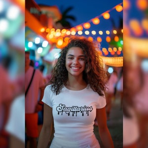 T-shirt à manches courtes Sagittaire, chemise Sagittaire, t-shirt Sagittaire, T-shirt Sagittaire, Sagittaire, cadeaux pour elle, T-shirt zodiaque