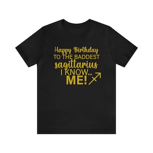 T-shirt à manches courtes Sagittaire, chemise Sagittaire, t-shirt Sagittaire, T-shirt Sagittaire, Sagittaire, cadeaux pour elle, T-shirt zodiaque