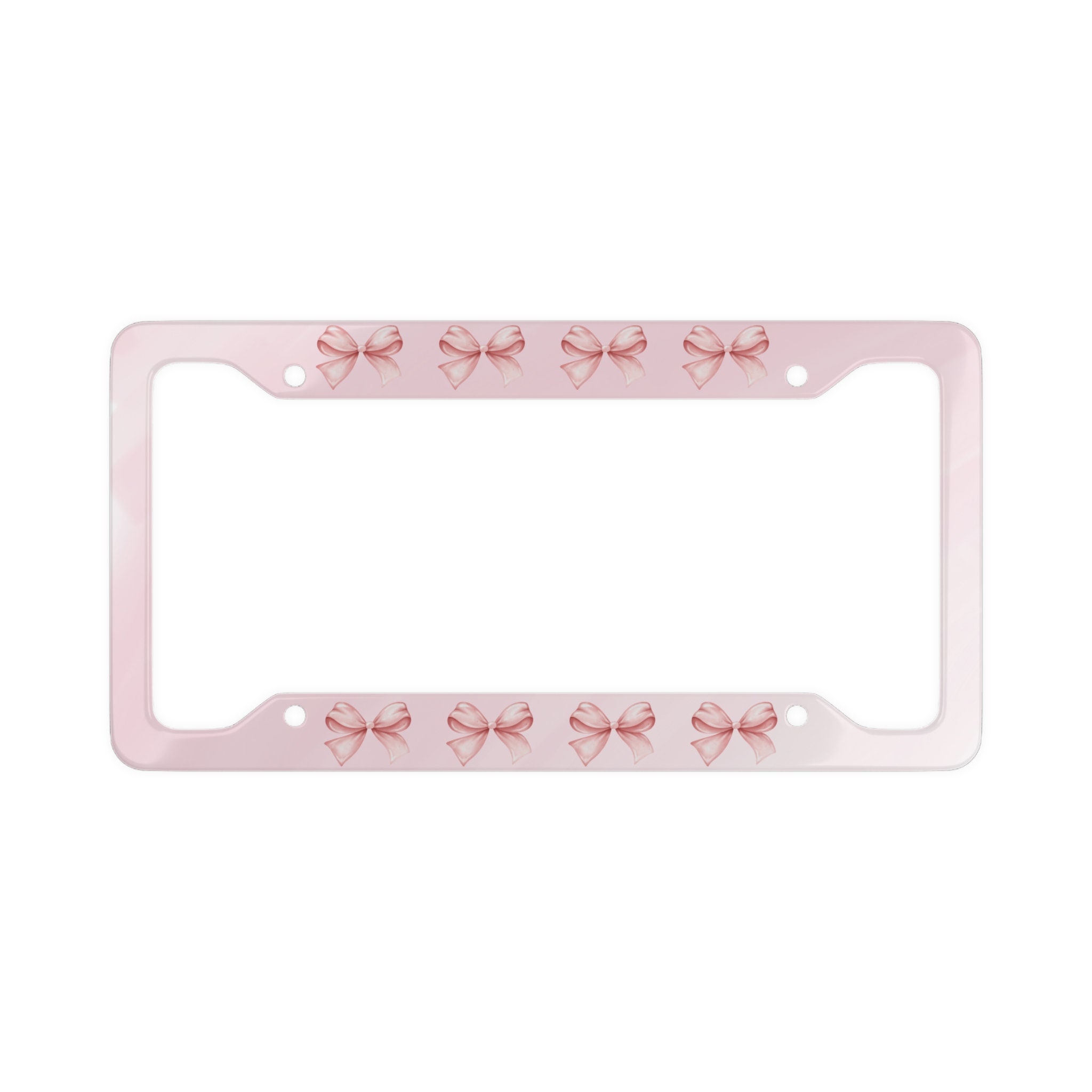 Pink Bow License Plate Frame License Plate Frame Pink License Plate Frame Bow License Plate Frame Pink Bow Etsy