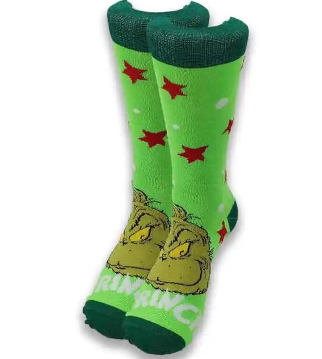 The Grinch Socks Etsy