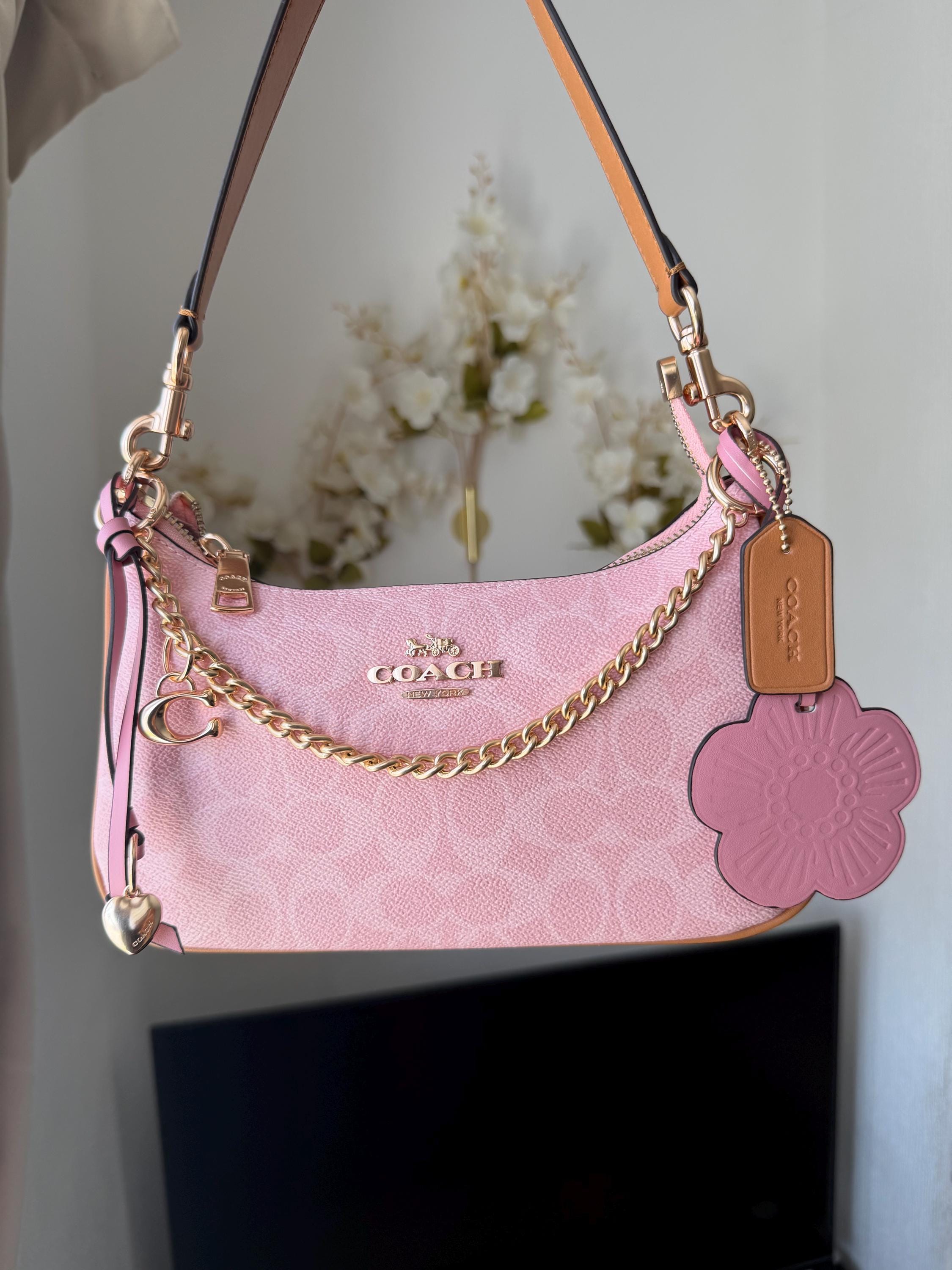 Vintage coach bag pink - Etsy 日本
