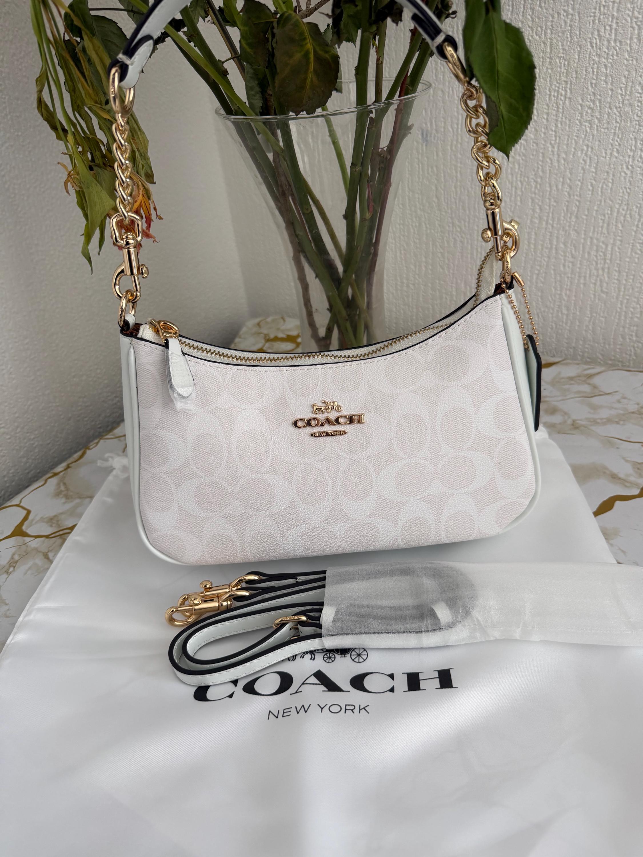 Vintage Coach Bag White - Etsy Canada