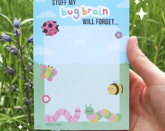 Bug Brain Notepad
