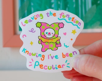 Peculiar Sticker