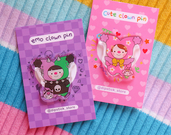 Clown Duo Pin