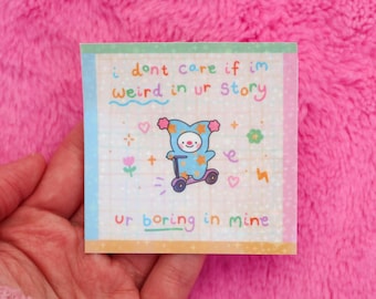 Weird Sticker