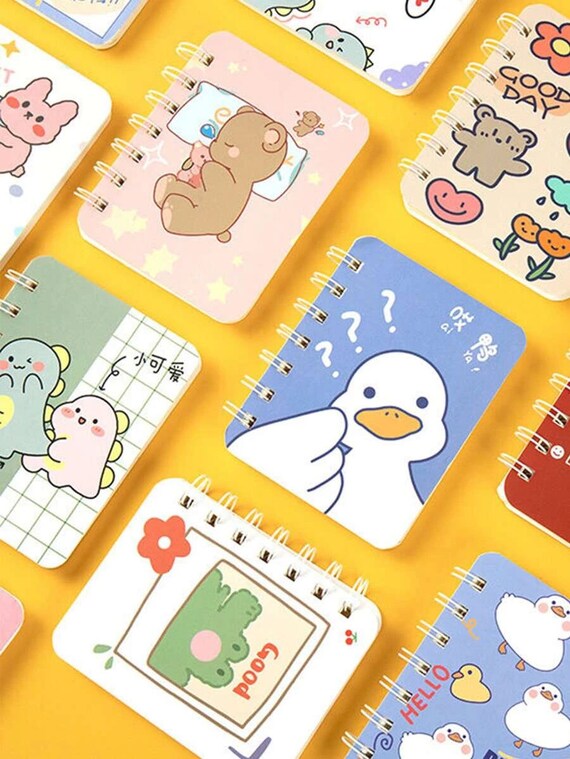 Mini Spiral Notebooks Cute Notebook Blank Pages Lined Etsy