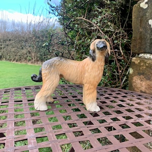 AFGHAN HOUND ORNAMENT - Vintage Afghan Hound Ornament rare and collectible