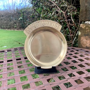 Vintage English Brass Dish or Plate for all your Spare Pocket Change