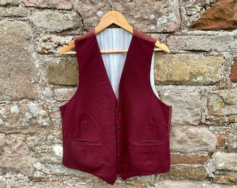 VINTAGE WESTE VEST - Vintage Hochwertige Weste / Weste perfekt für das Urban City Gentle oder Country Life Lord of the Manor