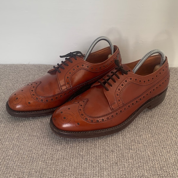 Chaussures anglaises faites main / chaussures britanniques classiques - style country - brogues brogues fait main pour hommes