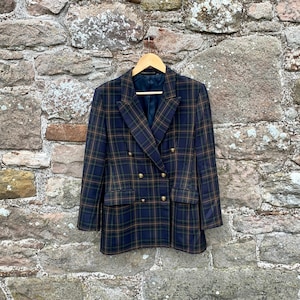 Ladies tartan 2025 blazer uk