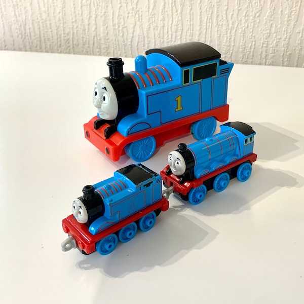 Thomas TheTank Engine Trio - Retro Collectible English Children's Toys
